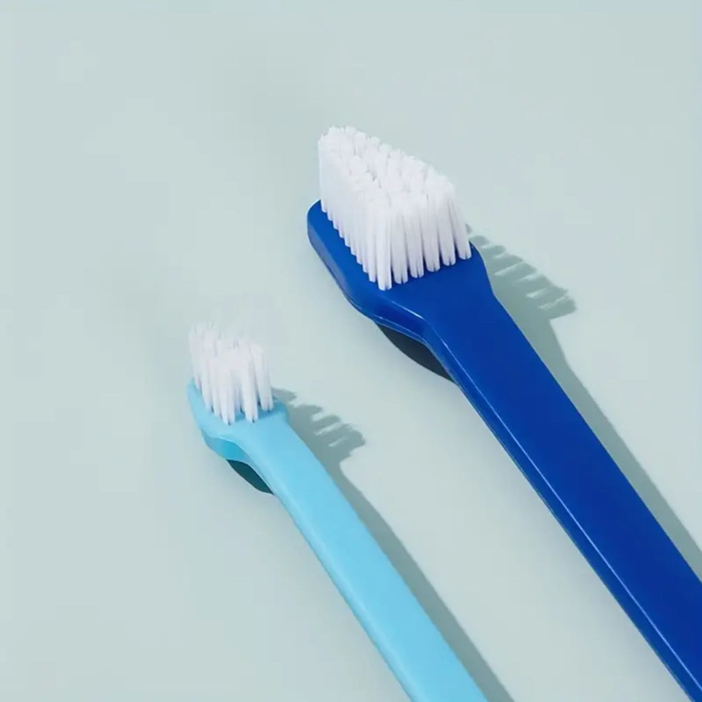 Double head Dental Toothbrush - Verter Pets - bath, Brush, Dental