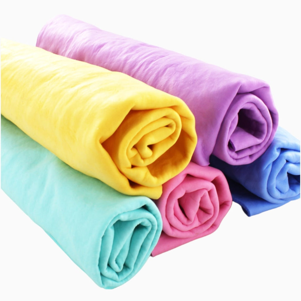 Suede Magical Super Absorption Anti-Bacterial Towel - Verter Pets - Grooming, Shower, Soft