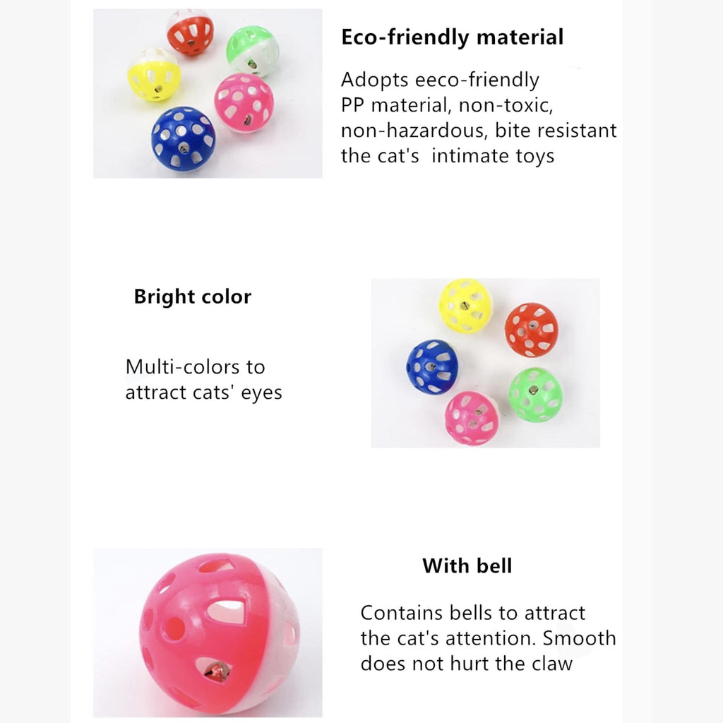 Color Plastic Ball For Cats - Verter Pets - Fun, Play, Toys