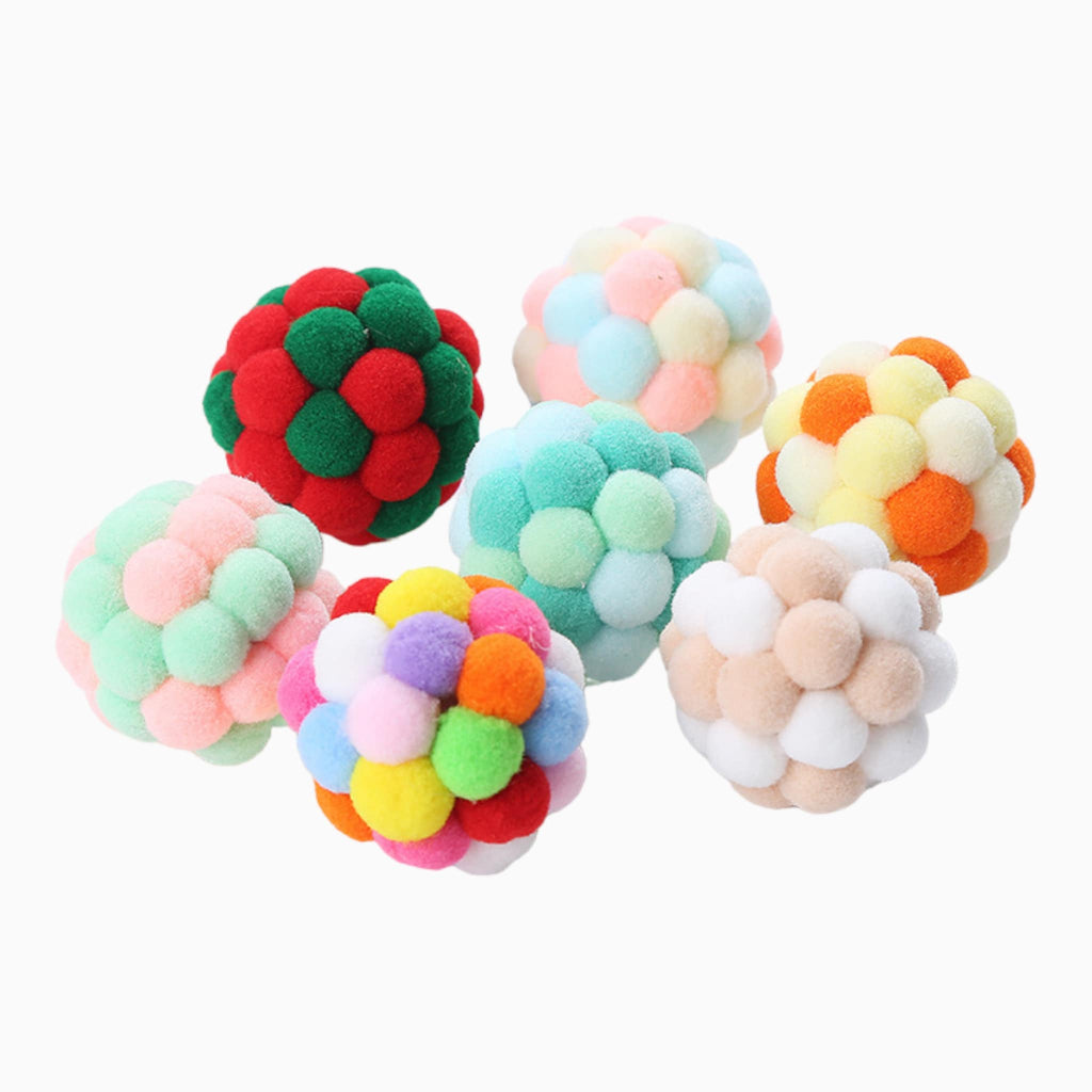 Candy Color Ball With Bell - Verter Pets - Fun, Play, Toys