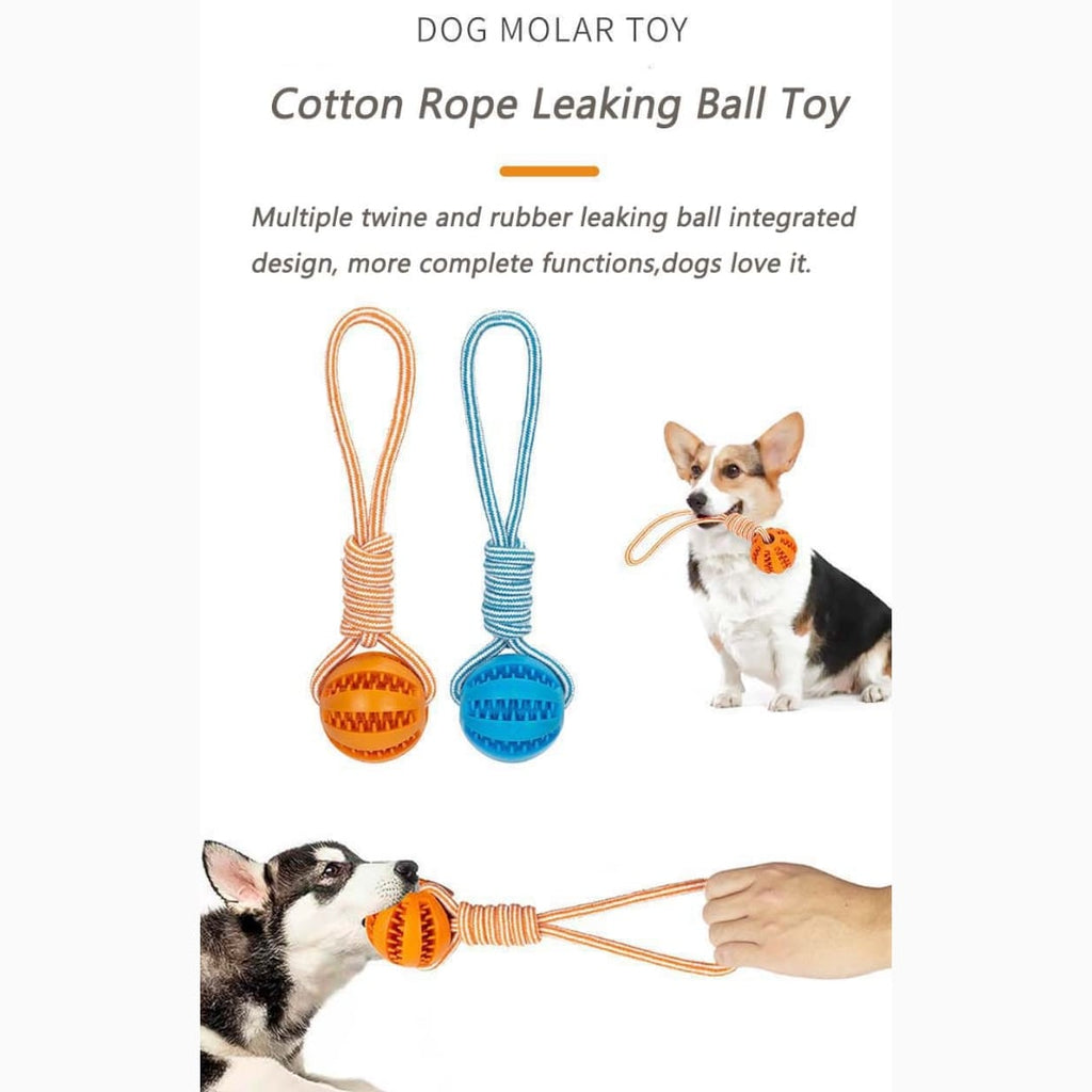 Heavy Duty Knot Rope With Ball - Verter Pets - Fun, Toys,