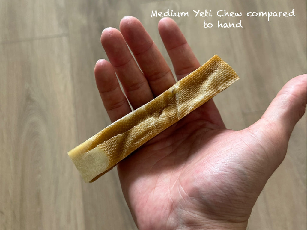 Yeti Chews – High Protein Treat, Microwave When Small To Transform To Yeti Puff - Verter Pets - Bite, Bone, Brush
