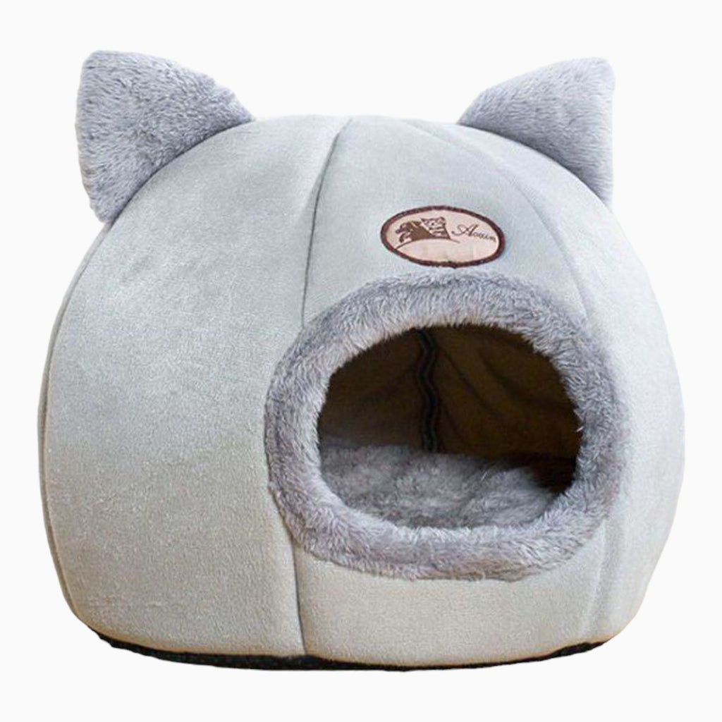 Cozy Semi Closed Cat & Small Dog Bed - Verter Pets - Bed, Cat, kitten