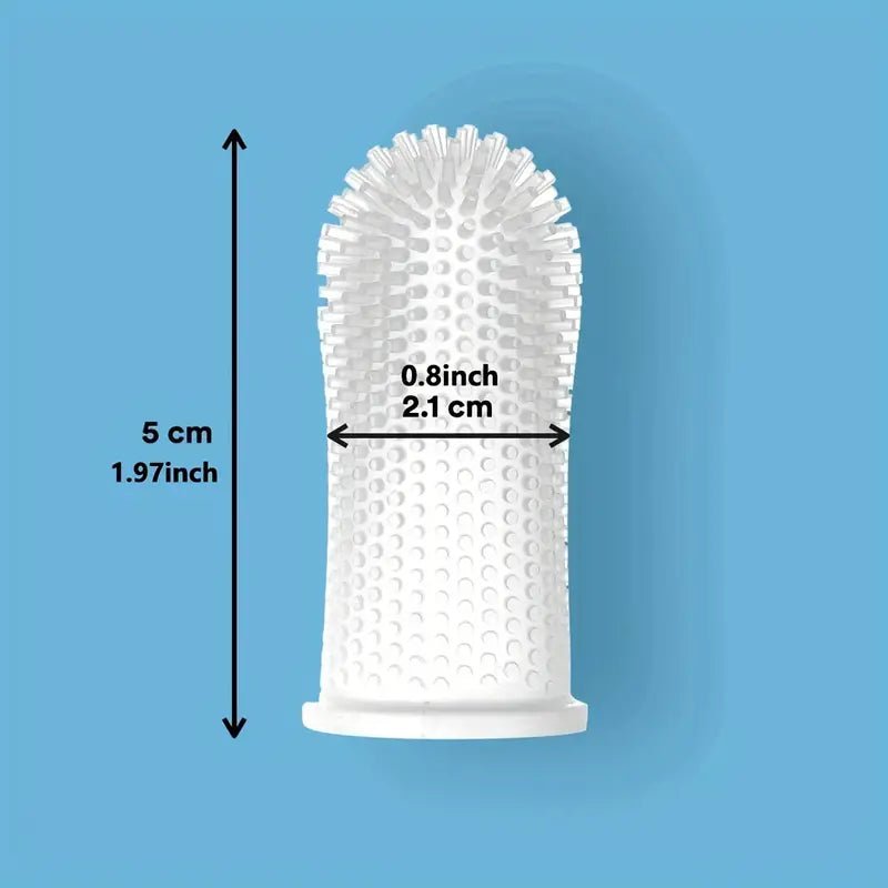 360º Finger Toothbrush Kit, Easy Teeth Cleaning, Dental Care For All Sizes - Verter Pets - bath, Brush, Dental