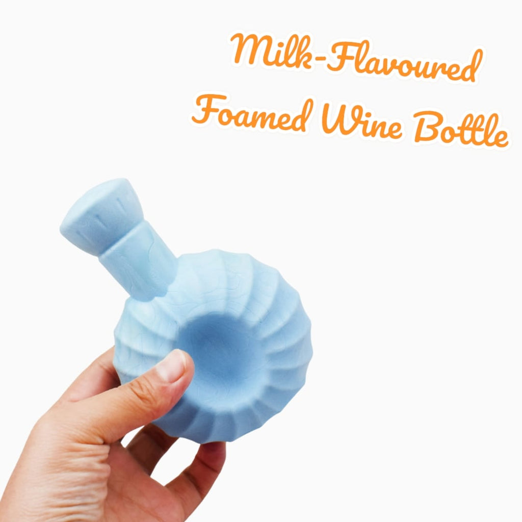 Eco-Friendly Milk Flavored Foamed Wine Bottle - Verter Pets - Fun, Toys,