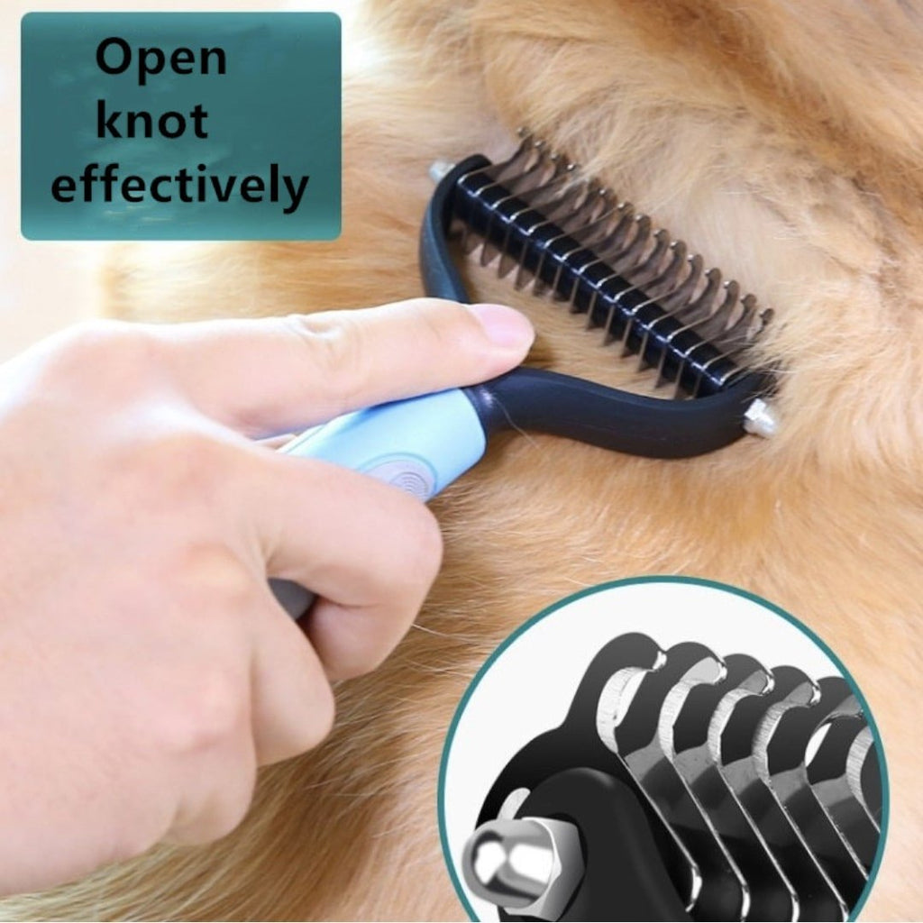 Pet Comb – Effective For Knots And Grooming - Verter Pets - Brush, Comb, Dog