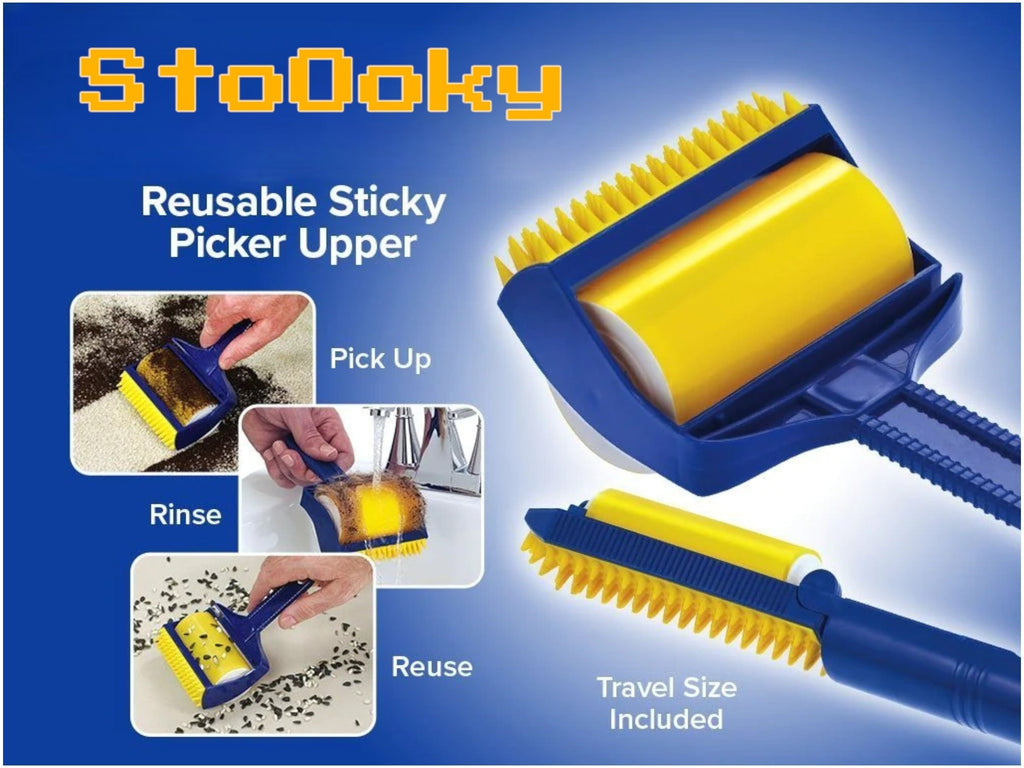 StoOoky! Reusable Sticky Roller - Verter Pets - backpack, Bed, Brush